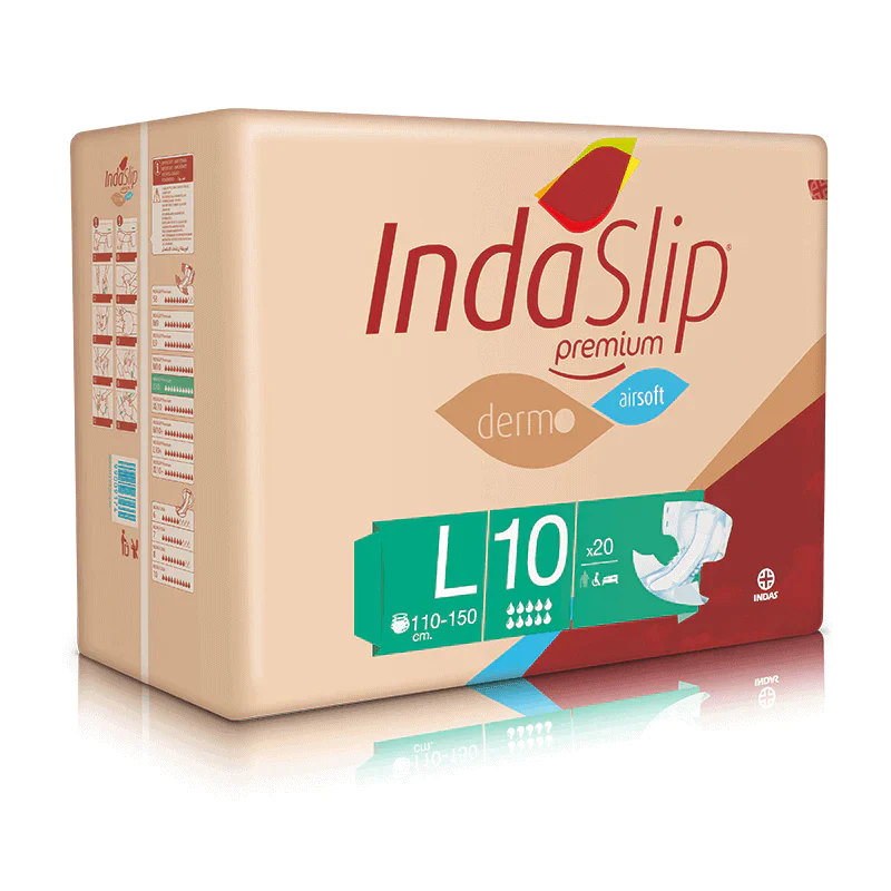 Fraldas Indaslip Premium Air Soft (20 unidades) L