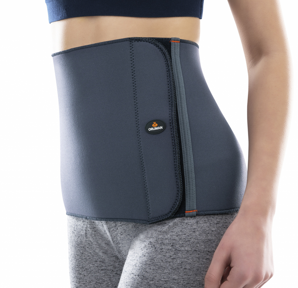 Faixa abdominal em neoprene THERMOMED ORLIMAN 4204 - tamanho único.