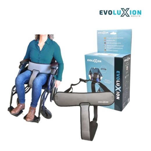 CINTO ABDOMINAL PELVICO UNIVERSAL CADEIRA DE RODAS OU CADEIRÃO - EVOLUXION EV210