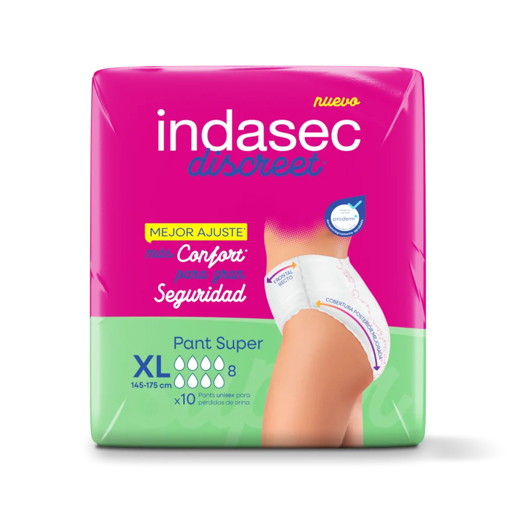 Cueca Fralda Indasec Discreet Pants Super XL (10un)