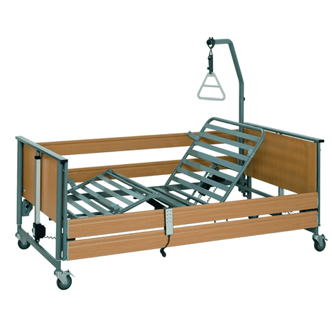 Alugar Cama Hospitalar Articulada Elétrica com Colchão Anti escaras Viscoelástico 15 cm com pendural